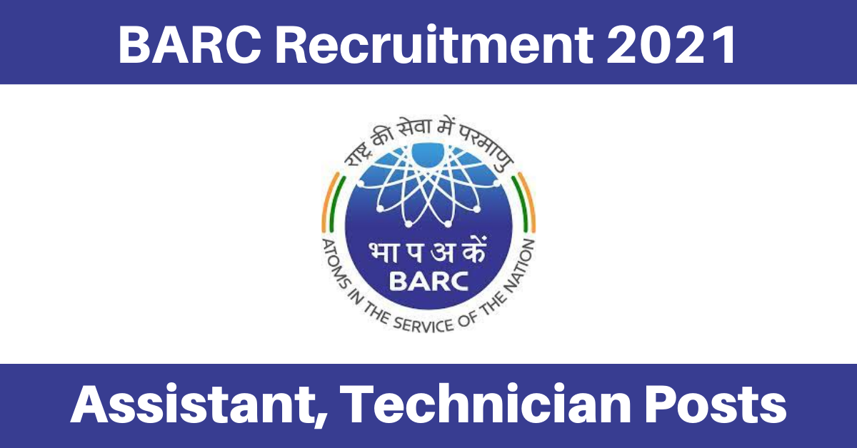 BARC Recruitment 2024 Apply online for BARC Job vacancies at barc.gov.in